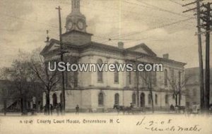 County Court House in Greensboro, North Carolina