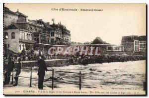 Old Postcard Emerald Coast Emerald Coast Dinard La Digue View and Casinos hig...