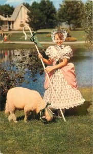 Postcard Wisconsin Dells Amusement Little Bo Peep Colorpicture 23-10360