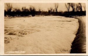 Vtg Nebraska NE Orleans Mill Pond 1907 RPPC Real Photo Postcard