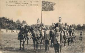 Military Compiègne L'Arrière garde La Banniere de Saint Michel WW1 04.81