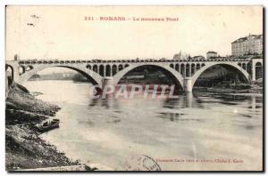 Romans Old Postcard The new bridge