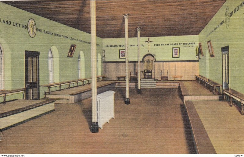 Our Lady of Gethsemani , TRAPPIST , Kentucky , 30-40s : Chapter Room