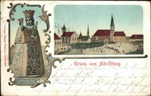 Gruss Aus Alt-Otting Alt Otting c1900 Postcard