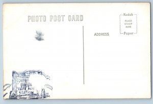 c1950's Monument To Henry B Joy On Continental Divide WY RPPC Photo Postcard