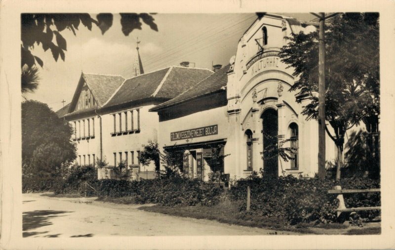 Hungary Kenderes Kulturház RPPC 03.39