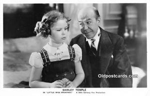 Actress Shirley Temple Little Miss Broadway Unused Glue on back side