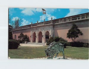 Postcard Main façade, Ringling Museum Of Art, Sarasota, Florida
