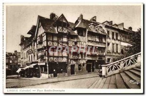 Lisieux - Place Boudin Desvergees - Old Postcard