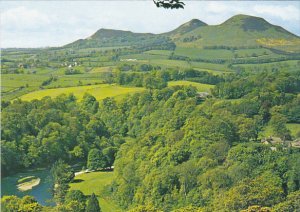 Scotland Eildon Hills near Melrose