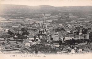 AUTUN Saône-et-Loire FRANCE VUE GENERALE (COTE SUD EST) LL LEVY & FILS POSTCARD