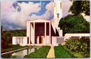 VINTAGE POSTCARD THE MORMON TABERNACLE AT HONOLULU HAWAII