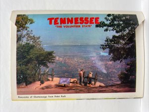 Tennessee The Volunteer StatePostcard Booklet - 12 Photos