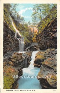 Rainbow Falls - Watkins Glen, New York NY  