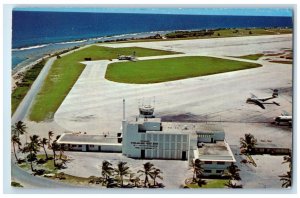 c1960's Administration Bldg. Kwajalein Missile Range Marshall Islands Postcard