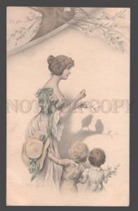 3106961 EASTER Shadow theatre by WICHERA old VIENNE MUNK #213