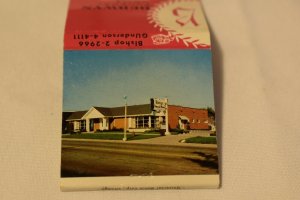 Berwyn Funeral Home Illinois Advertising 30 Strike Matchbook