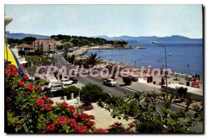 Modern Postcard La Ciotat The Beach And The Boulevard Beau Rivage