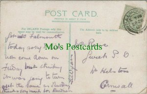 Genealogy Postcard - Rowe - Gweek Post Office, Nr Helston, Cornwall RF7385