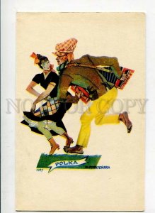 3142868 POLAND POLKA Dance by STRYJENSKA Vintage PC