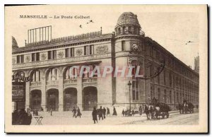 Old Postcard Marseille Colbert station