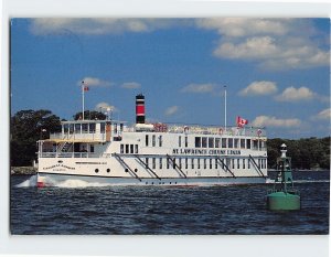 Postcard St. Lawrence Cruise Lines Inc., St, Lawrence River, Kingston, Canada