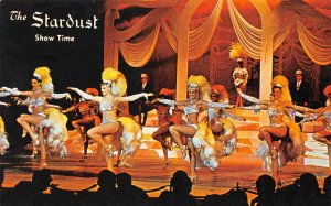 Stardust Hotel Casino Floor Show Revue Las Vegas Nevada postcard