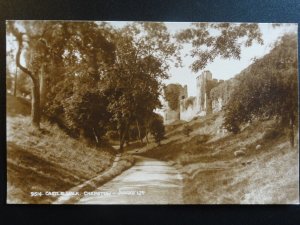 CHEPSTOW, CASTLE WALK c1926 RP - Pub by Judges