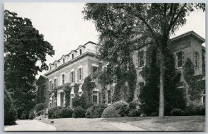 Vtg Washington DC Dumbarton Oaks Research Library and Collection Postcard