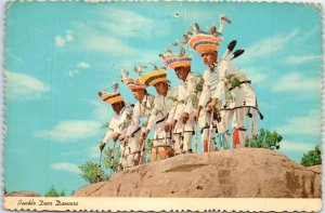 Postcard - Pueblo Deer Dancers