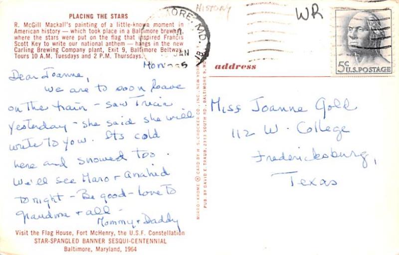 Placing the Stars, Flag Patriotic 1965 