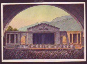 Oberammergau, Bavaria: Passion Play stage 1952