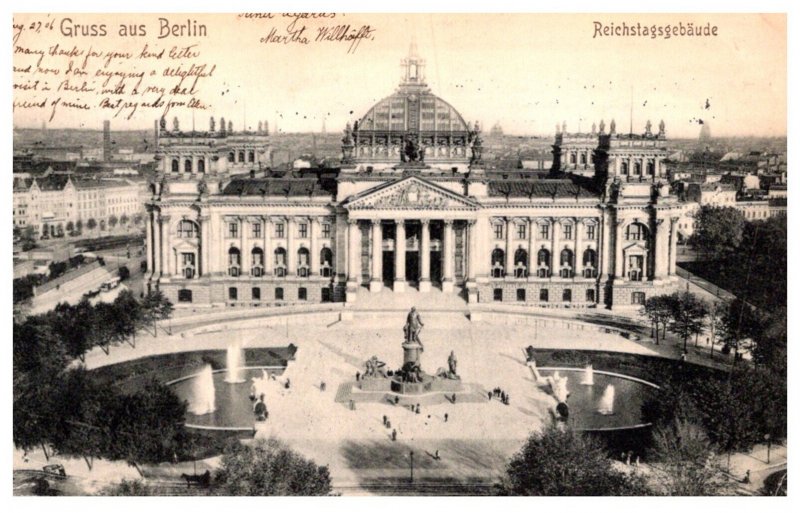 Germany Berlin  Reichstagsgebaude