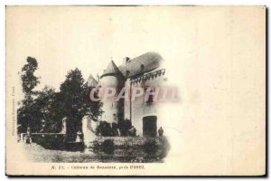 Old Postcard Chateau de Bazaneix near Ussel