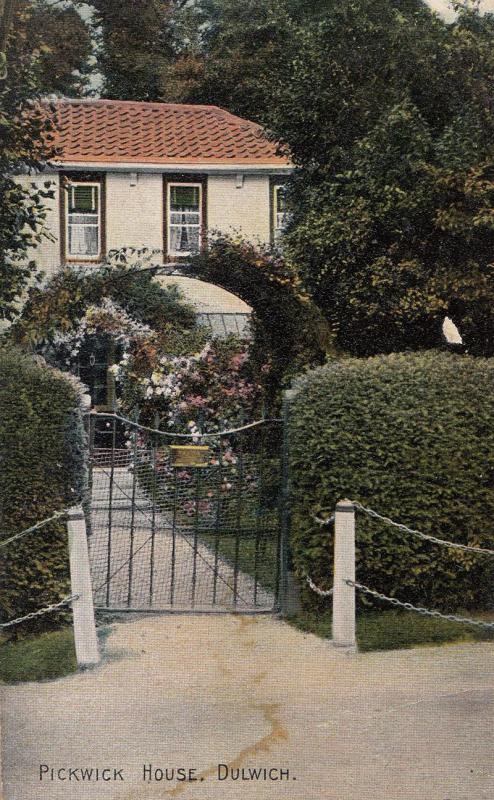 Pickwick House Dulwich Antique Postcard