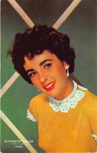 Official Elizabeth Taylor Advertising MGM's Ivanhoe Movie Postcard