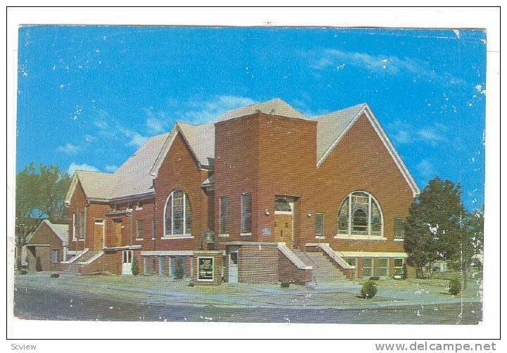 First Methodist Church, Cheney, Kansas, 40-60s