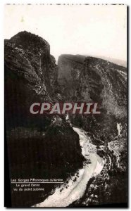 Modern Postcard The Verdon Gorge Scenic Grand Canon Seen From Point Sublime