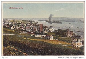 Panorama, Rudesheim a. Rhein (Hesse), Germany, 1910-1920s