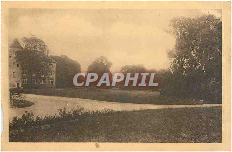 Old Postcard Notre Dame de Verneuil sur Seine S and O