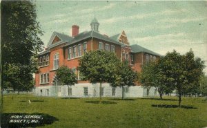 1909 High School Monett Missouri Kingery #18955 Postcard 21-2500