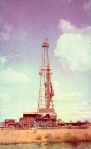 Texas Oil Company Drilling Rig