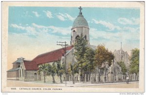 COLON, Panama, 1900-1910's; Catholic Church