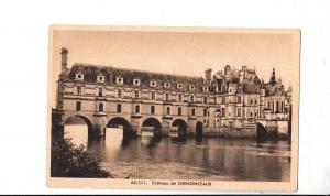 BF16133 chateau de chenonceaux france  front/back image