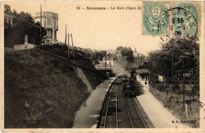 CPA Suresnes La Gare (1314850)