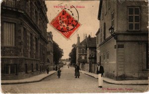 CPA TROYES Rue Diderot Aube (100843)
