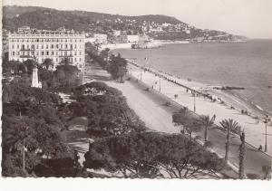 BF12955 nice les jardins le quai des haute unis et le ca france front/back image