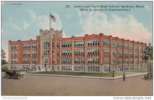 Lewis & Clark High School Spokane Washington Curteich