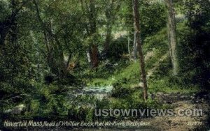 Wittier Brook, Poet Whittiers Birthplace - Haverhill, Massachusetts MA  