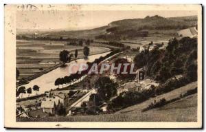 Old Postcard Saint Mihiel La Vallee taking Pointe Nord of Capucies The Mouse ...